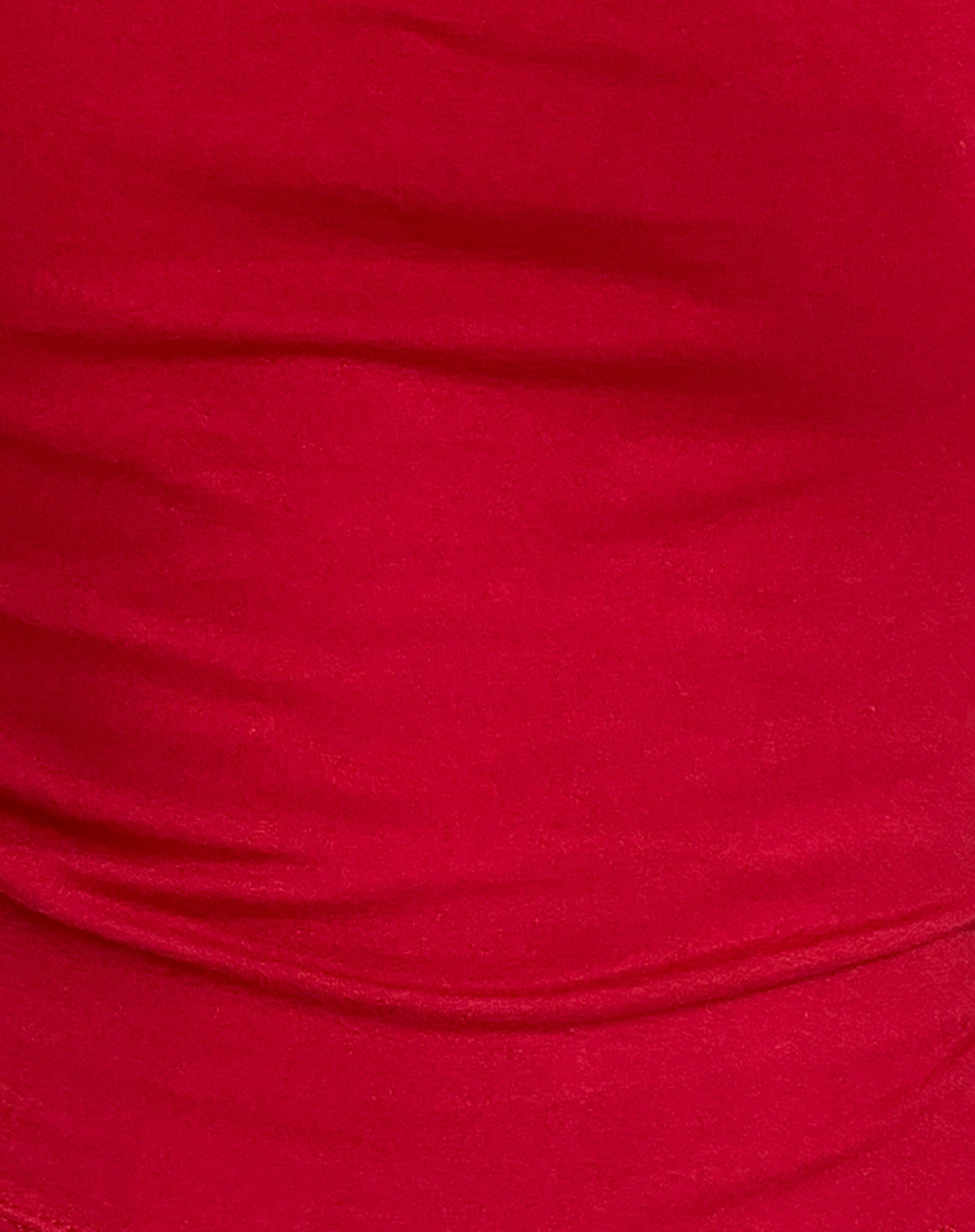 Jinsu Crop Top in Adrenaline Red