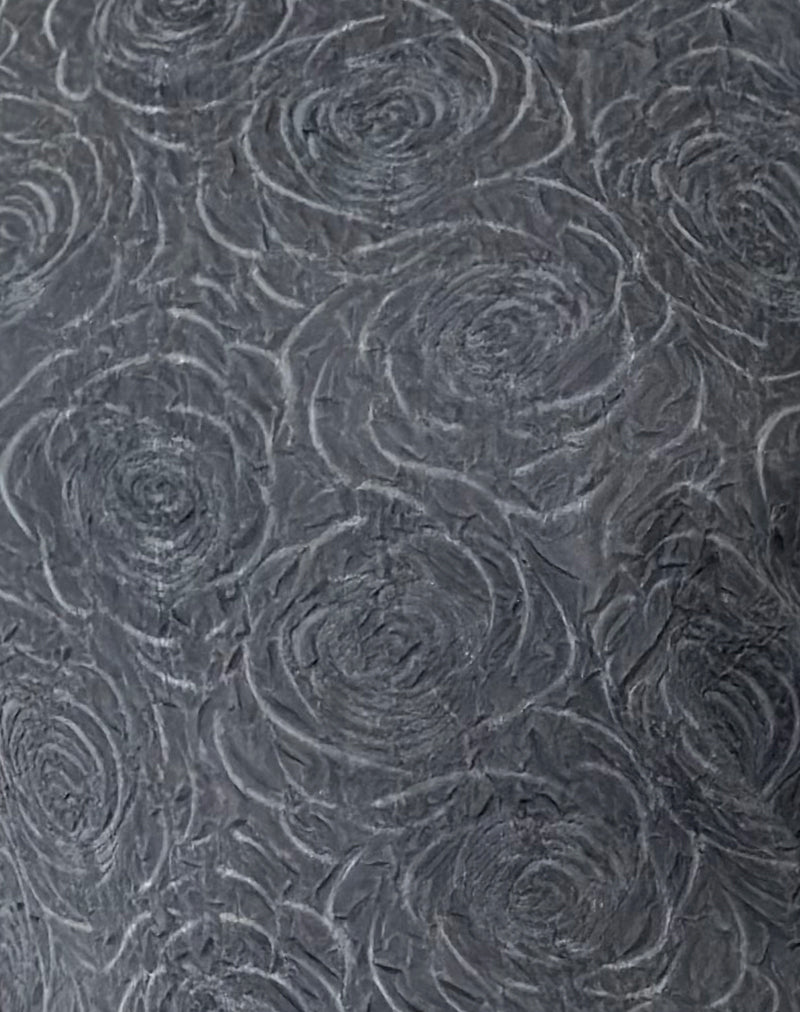 Sava Open Back Long Sleeve Mini Dress in Black Floral Chiffon