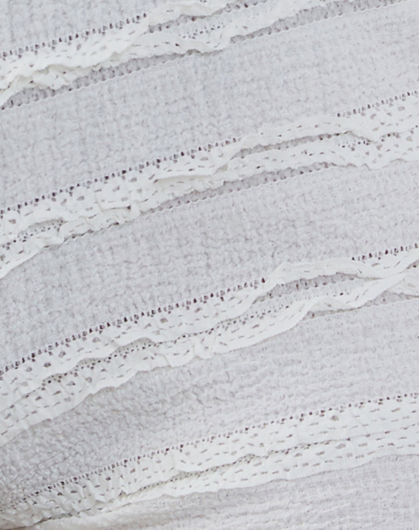 Ena Frilly Bloomer Micro Shorts in Ivory