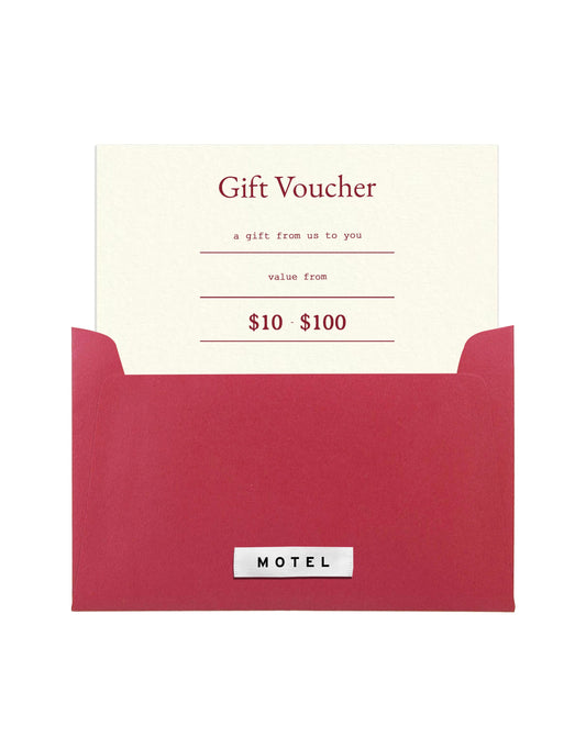 Motel Rocks Virtual Gift Voucher